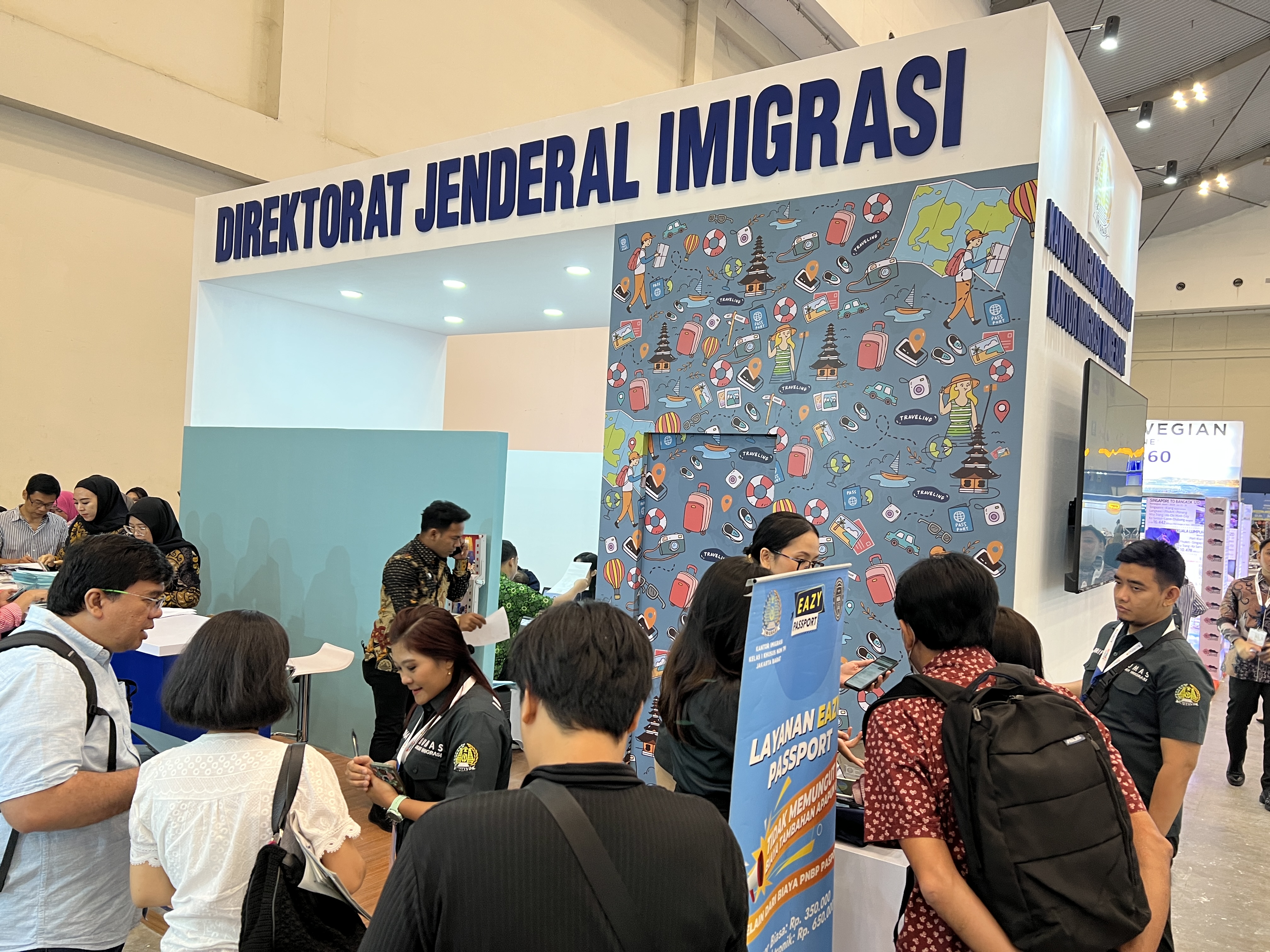 2 Sep 2023                    
                    
                        Kuota Layanan Paspor Travel Fair di ICE BSD Ludes, Ini Tips Agar Bisa Urus Paspo...