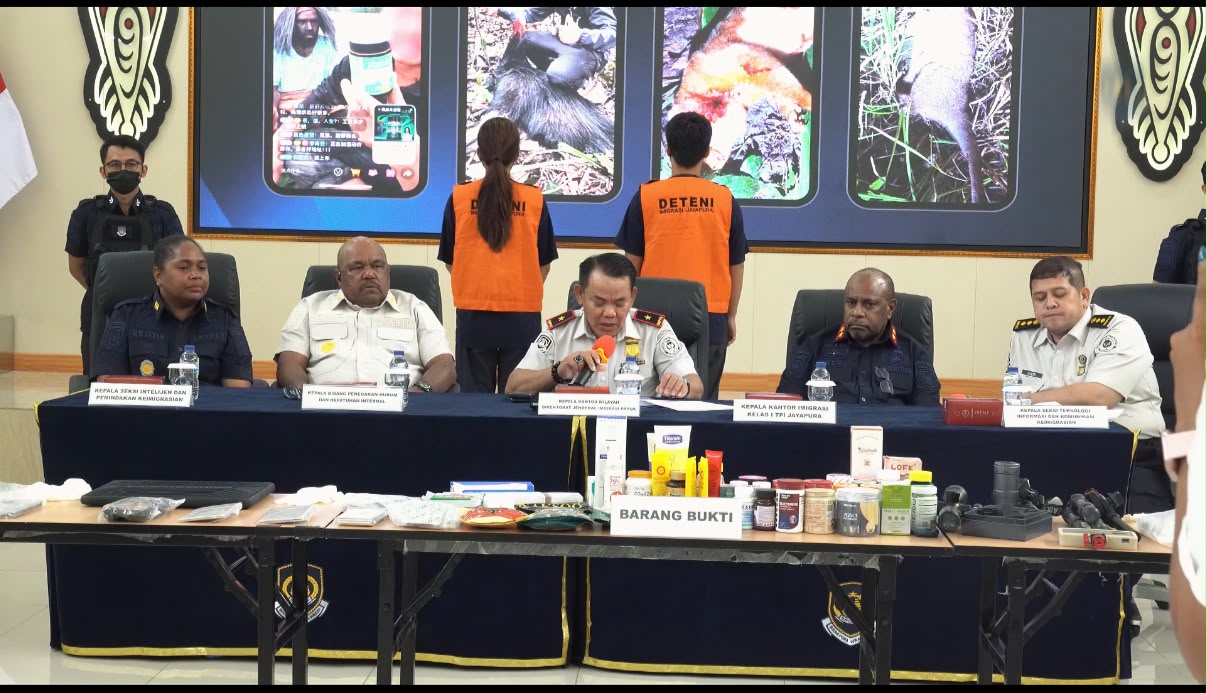 Berburu Kasuari dan Kuskus, Dua WN Tiongkok Dideportasi Imigrasi Jayapura